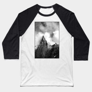 Aiguille du Dru, Valee de Chamonix, France Baseball T-Shirt